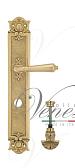 Дверная ручка Venezia на планке PL97 мод. Vignole (полир. латунь) сантехническая, пово