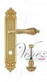 Дверная ручка Venezia на планке PL96 мод. Monte Cristo (полир. латунь) сантехническая,