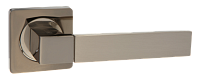 Дверная ручка Puerto мод. AL 521-02 BN/SN (черный никель/ матовый никель)