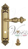 Дверная ручка Venezia на планке PL96 мод. Lucrecia (франц. золото) сантехническая, пов